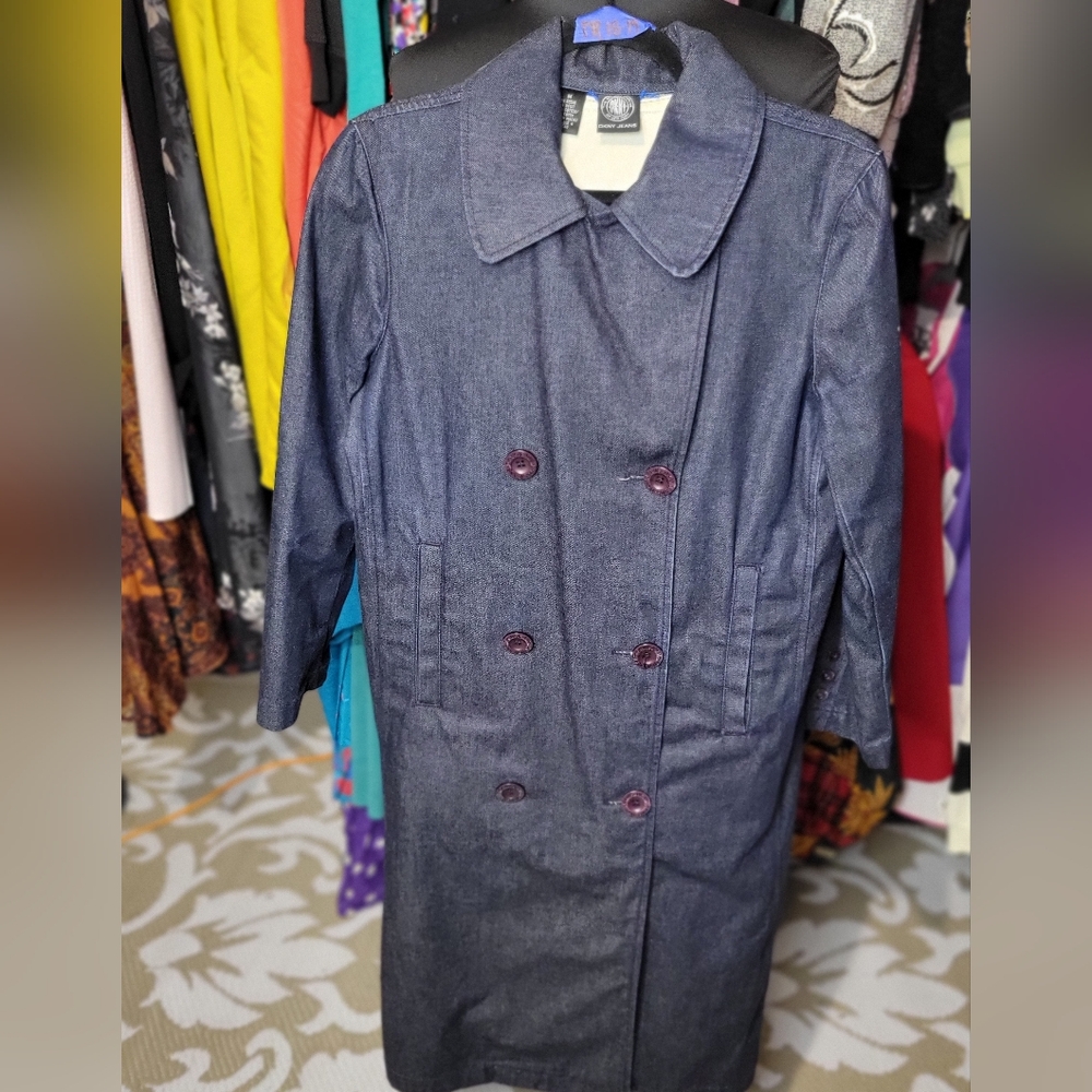 Y2K DKNY Jeans Dark Denim Jacket